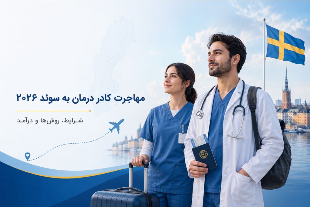 مهاجرت کادر درمان به سوئد ۲۰۲۶ + شرایط و روشها + درآمد
