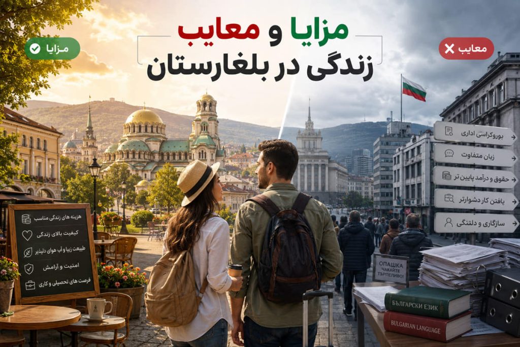 مزایا و معایب زندگی در بلغارستان