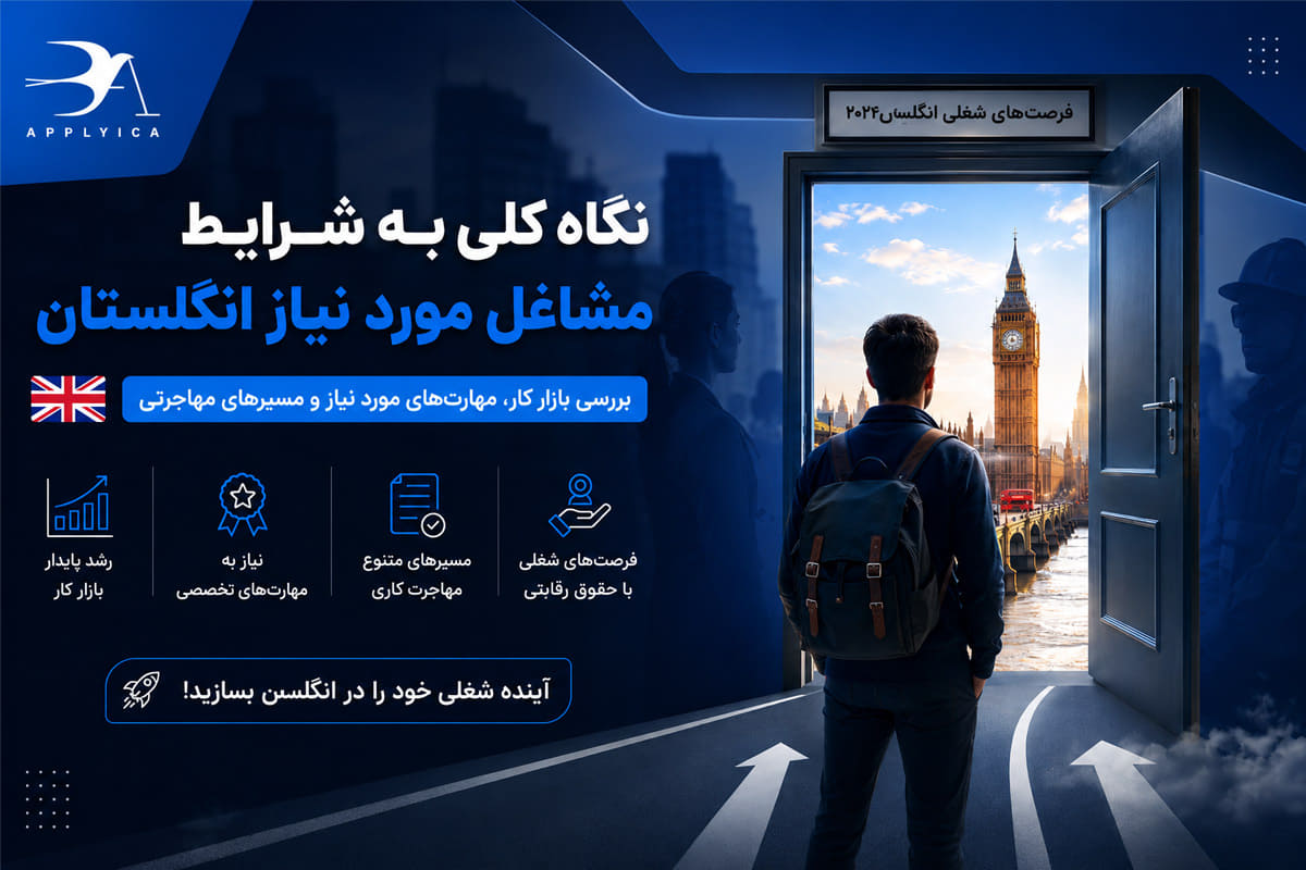 نگاه کلی به شرایط مشاغل مورد نیاز انگلستان