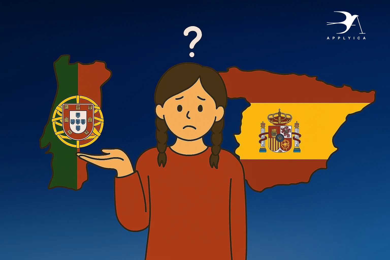 مهاجرت به پرتغال یا اسپانیا؟ مقایسه در جدول