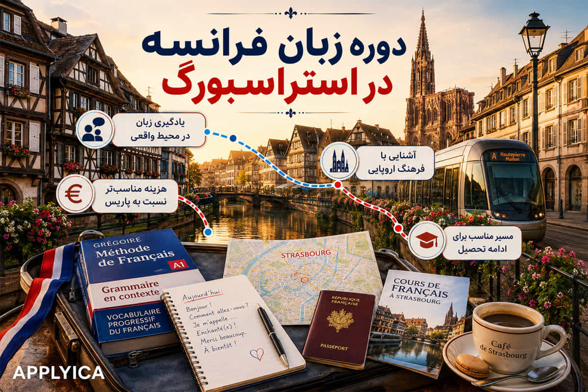 دوره زبان فرانسه در استراسبورگ