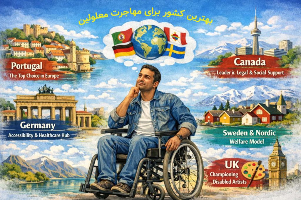 بهترین کشور برای مهاجرت معلولین
